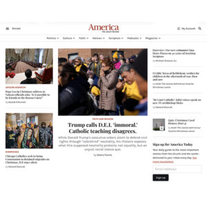 America Website ad